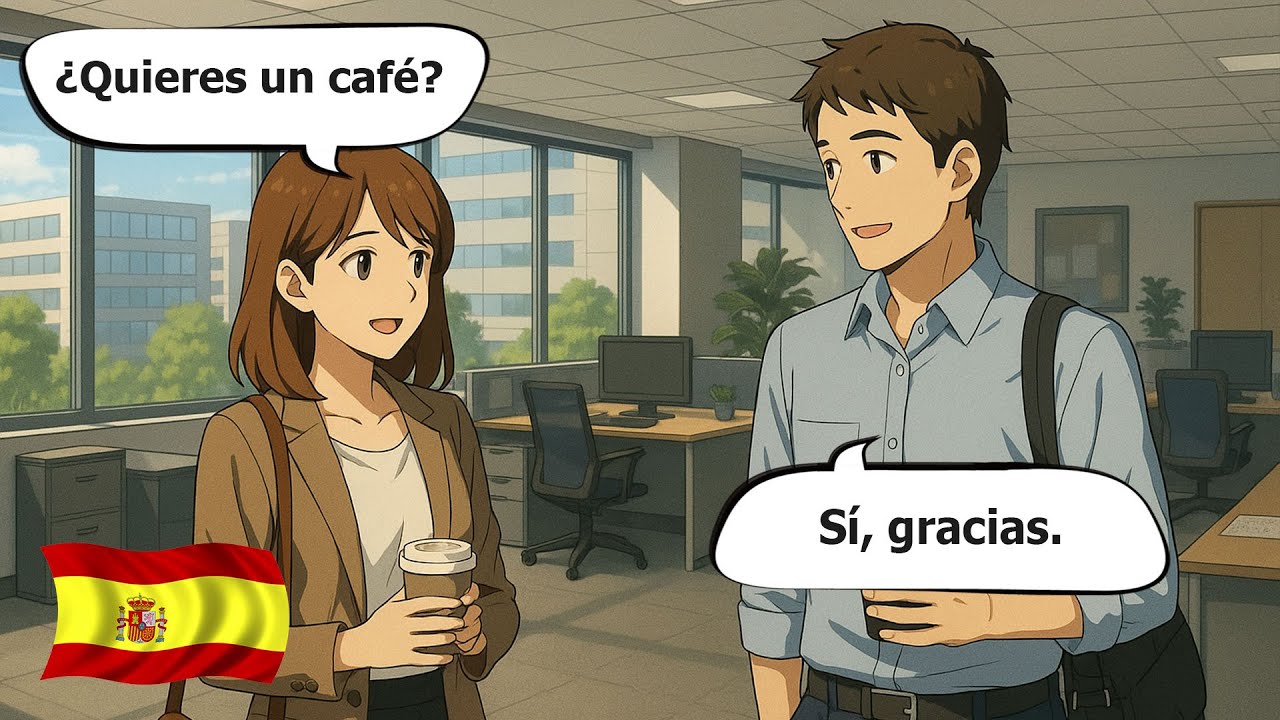 10 простых разговоров на испанском языке для начинающих | Работа и офисная жизнь (A1–A2)