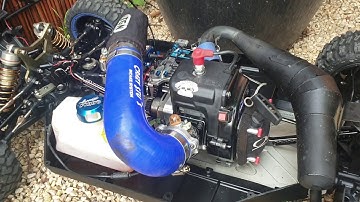 Losi 5ive t 2.0 Bartolone racing 32cc reed break in Part 3-4