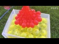 Bunch O Balloons!! 100 water balloons☆彡 バンチオバルーンを作った！夏だよ！水風船