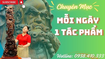 Tượng Đạt Ma Hàng Long Phục Lân Gỗ Trắc Cột Đục Tay Liền Khối 100% Nét Diện Thần Sầu | TDM564