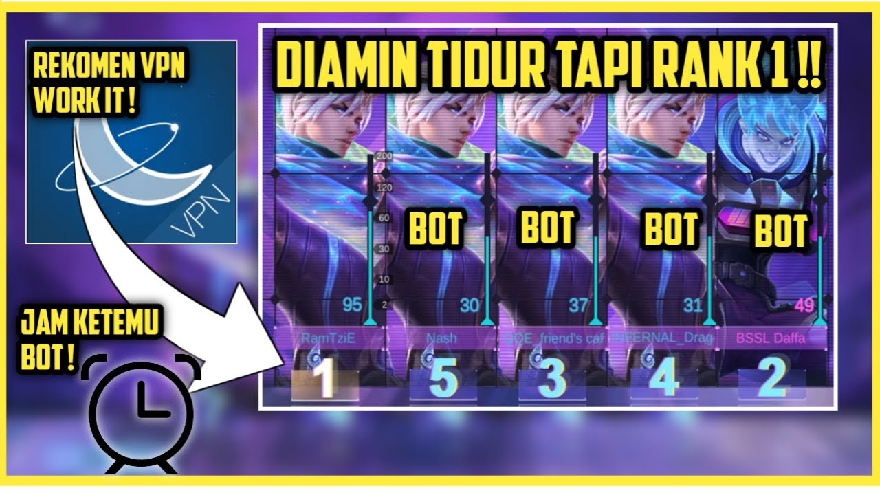 BUG RANK1 !! CARA RANK1 STAGE5 DI EVENT PROMO DIAMOND | CARA DAPAT LAWAN BOT STAGE 5 PROMO DIAMOND