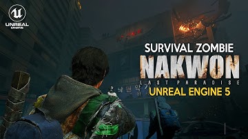 NAKWON First 50 Minutes of Gameplay | New Game like THE DAY BEFORE in UNREAL ENGINE 5 RTX 4090 4K