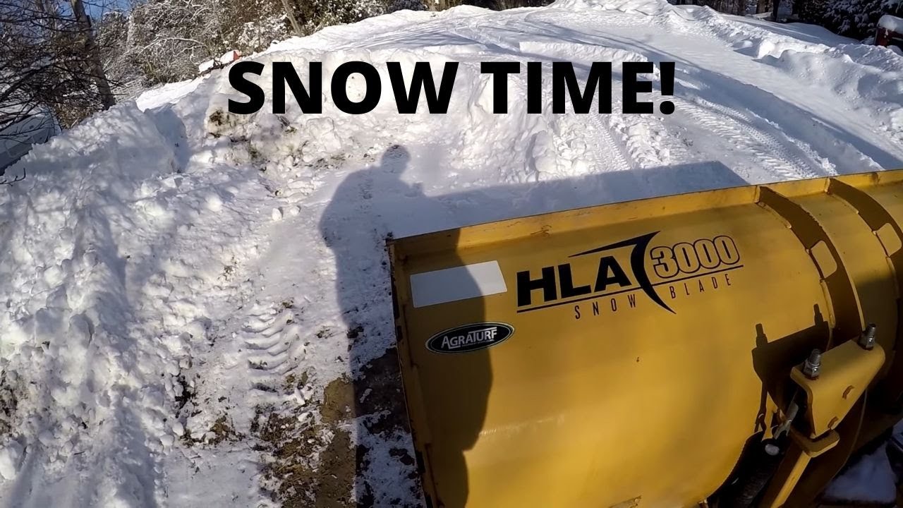We have some snow to move 110TLB...HLA3000 blade and huge loader bucket