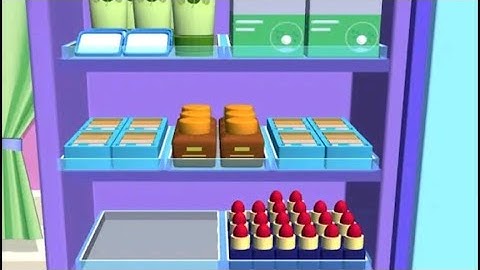 Fill up fridge: Organizing Game - Offline Game - Game For Kids - Gameplay - Game 2022✨