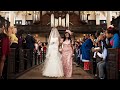 The most beautiful bridal entrance  our wedding day