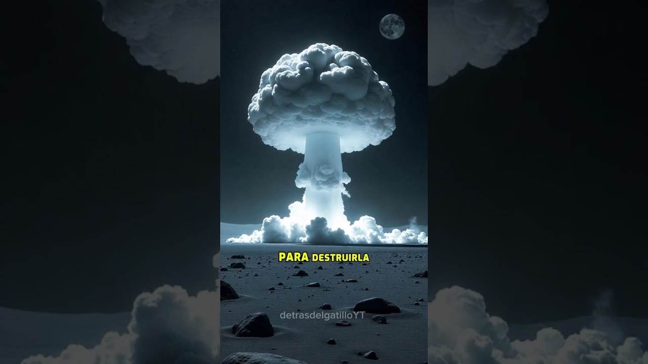 ❗ESTADOS UNIDOS QUERÍA DESTRUIR LA LUNA ❗💥🌕#historia #curiosidadeshistoricas #datohistorico  #guerra