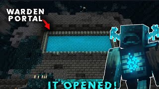(Minecraft Deep Dark Portal Opened!!)dimension 4 ￼￼￼the (Abomination)