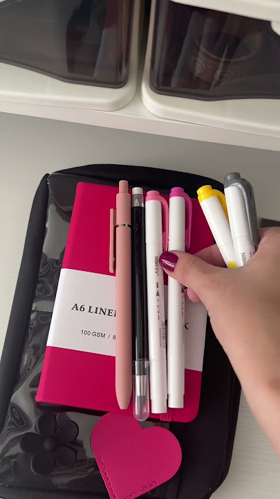 Two HUGE Bookish bundles 🖤💜   🖤🩷 Satisfying packing order with stationery #bookishbundles