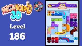Meowscape 3D level 176 solution and walkthrough 