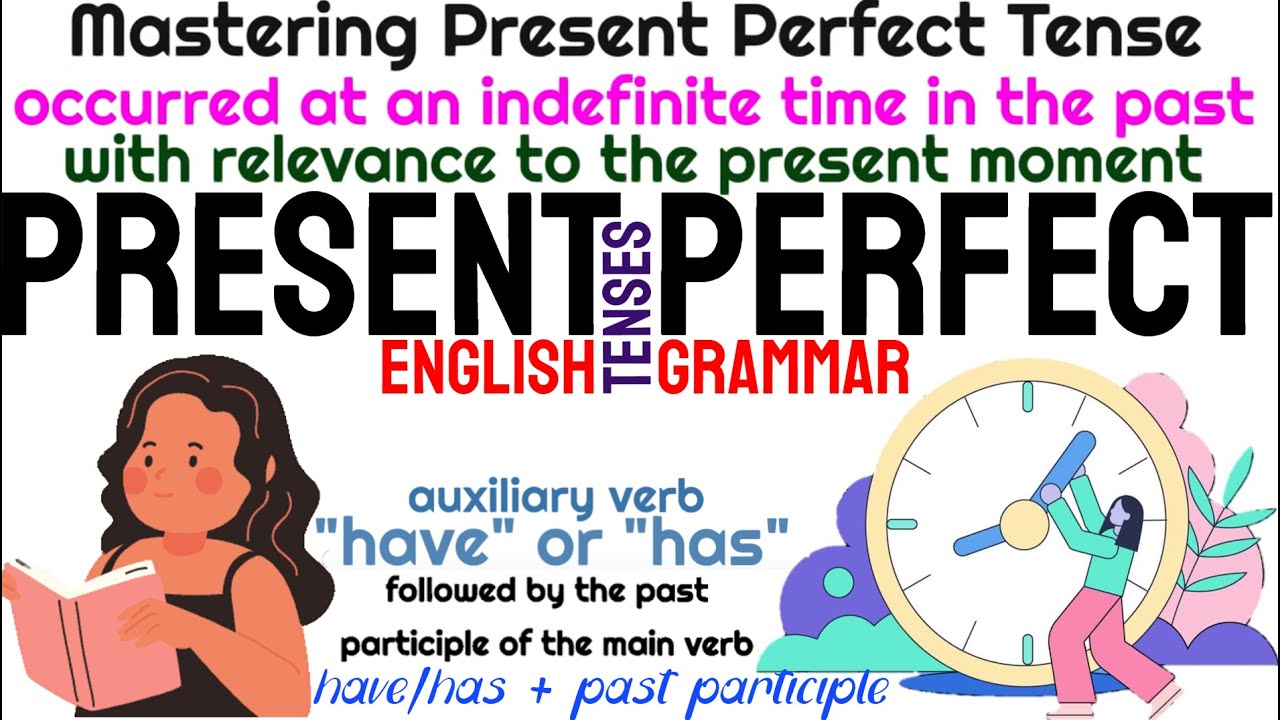 Present Perfect Tense | Essential English Grammar (Full Guide on Tenses ...