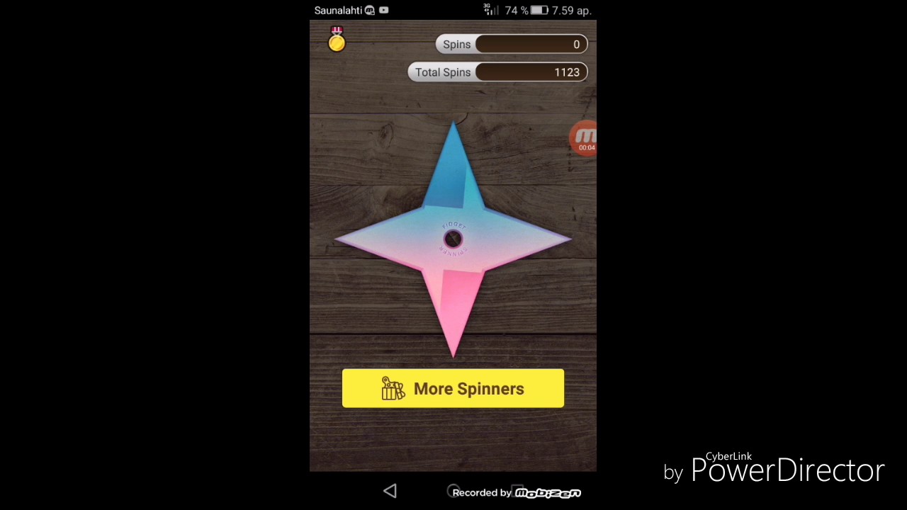 Uusi peli nimeltä fidget sbinner