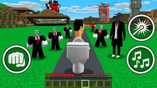 HOW to PLAY as SKIBIDI TOILET in Minecraft -  Gameplay Skibidi Toilet Game - Animation