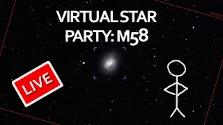 Virtual Star Party: M58