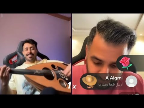 سويمي ربع ساعه من الطرب منت بقد الغلا سال دمع الغرام ضناني الشوق واقف على بابكم