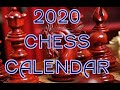 The 2020 Chess Calendar