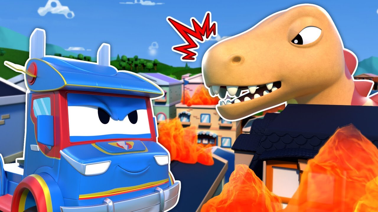 Die Dinosaurier sind zurück! Das Rettungsteam muss SCHNELL sein! | Auto & Trucks Rettung für Kinder