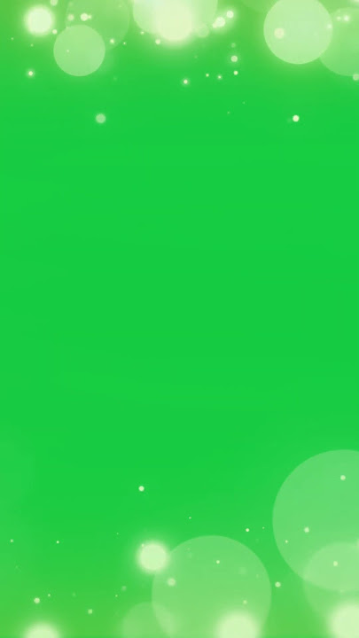Sparkle Overlay Bokeh Effect - Green Screen Shorts