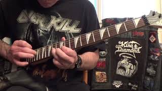 Overkill  - Time to kill (Guitar cover 2021)