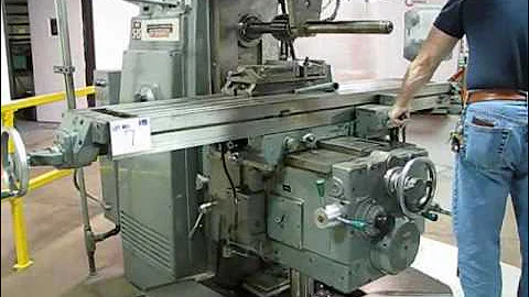 Kearney & Trecker Universal Horizontal Milling Machine - Available to Buy Now