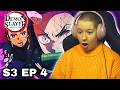 Nezuko et Genya dans la bataille ! 🤯 | Demon Slayer saison 3 épisode 4 | Réaction FR