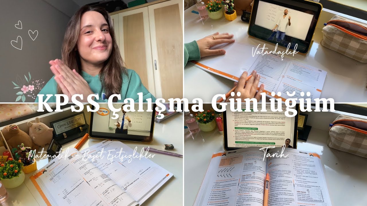 KPSS Çalışma Günlüğüm 56 🍀 | Sınava 5 ay kala tempoyu arttırıyoruz🤌🏻  #kpss #kpss2024 #studyvlog