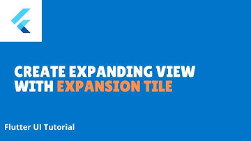 ExpansionTile in Flutter | Flutter UI Widget