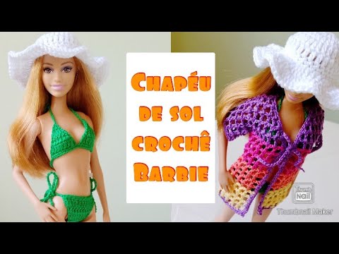 Conjunto Barbie de Chapéu