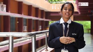 Manthena Dharani | Student from CSE Dept. Placed at Genpact | Vel Tech Experience-sharing