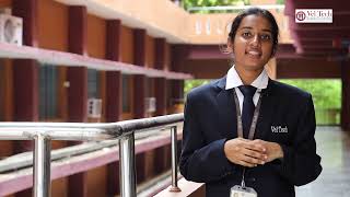 Manthena Dharani |  Student from CSE Dept. Placed at Genpact | Vel Tech Experience-sharing