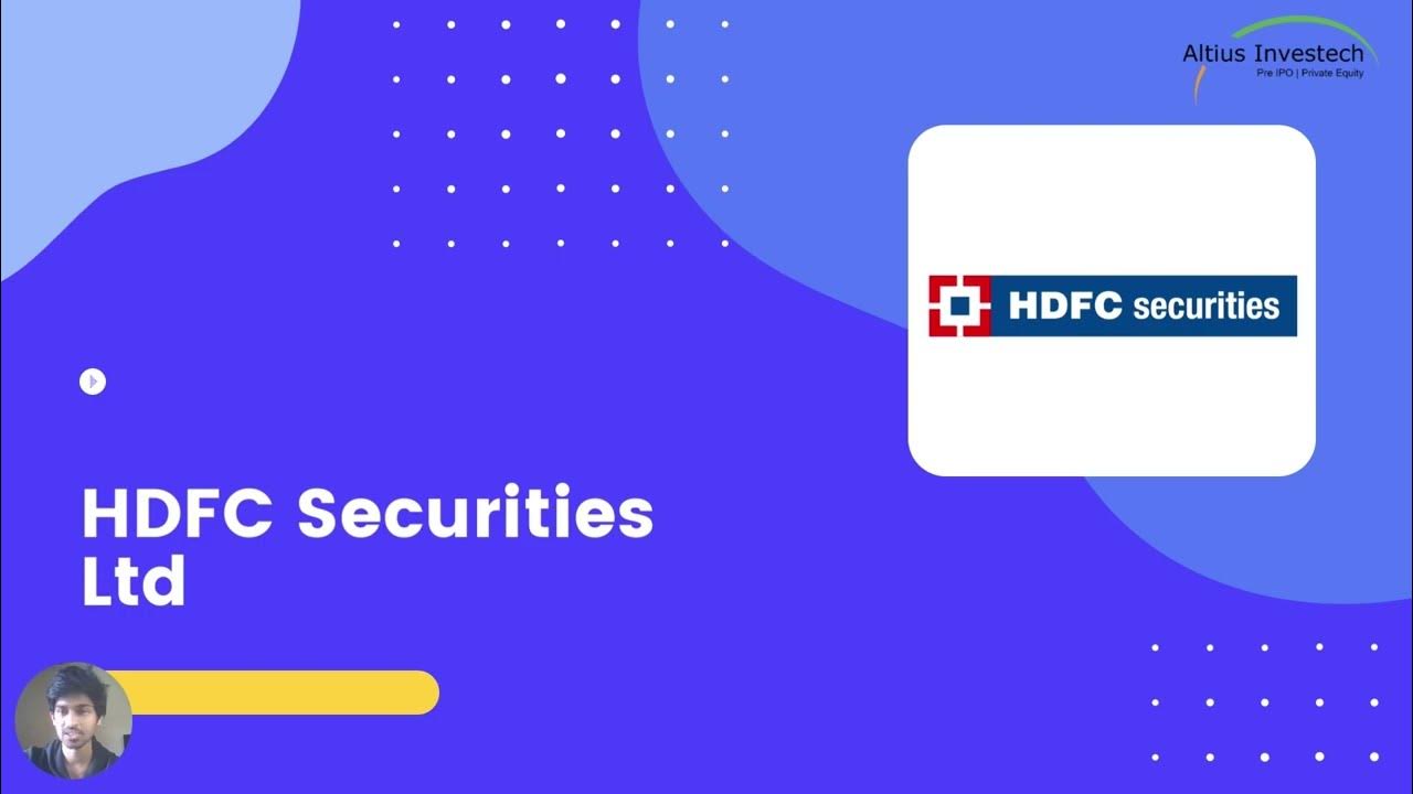 HDFC Securities Summary Buy HDFC Securities Unlisted Shares YouTube