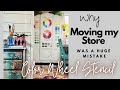 Color Wheel bohemian Furniture Paint & Making a huge mistake, why we moved out of new our store