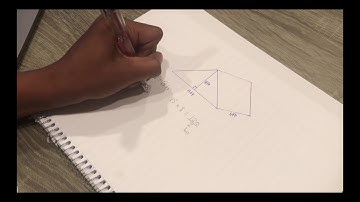 Finding of the volume of a triangular prism (V=Bh)