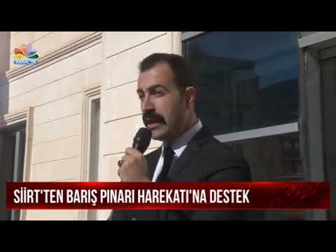 PERVARİ başkanı kaymakamı ve Pervari halkı barış pınar harekatı'na destek oldular