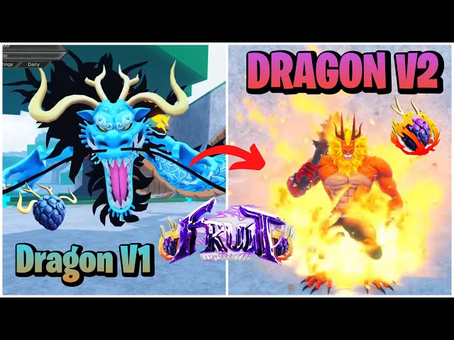 Fruit Battlegrounds] [New] Dragon V2 Fruit, Starter