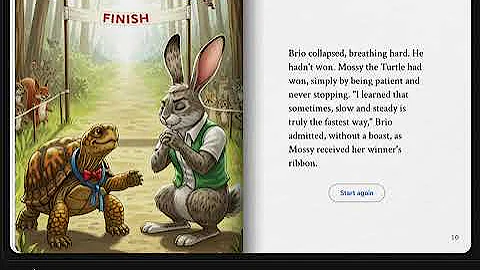 The Tortoise and the Hare | Aesop's Fables | Storybook