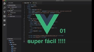 VueJs 2019 desde cero en español ep.01 - desarrollo frontend super simple