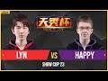 WC3 - Show Cup 23 - [ORC/RDM] Lyn vs. Happy [UD/RDM]