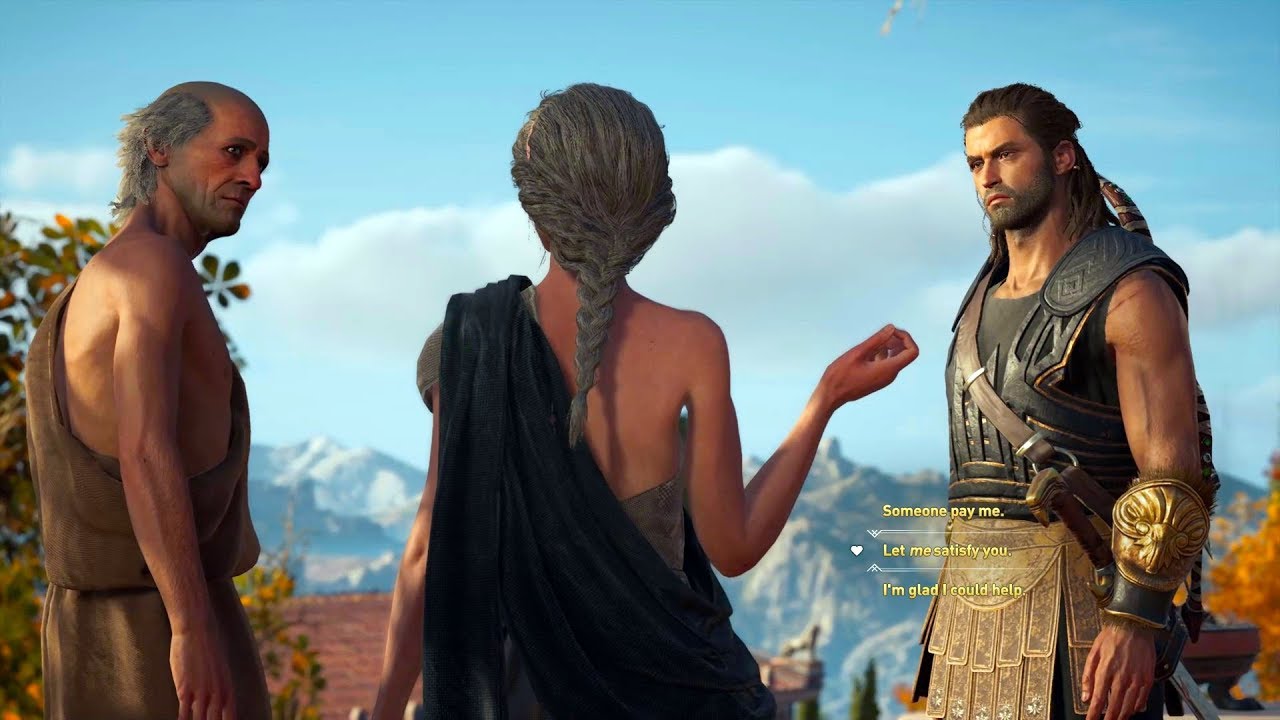 Assassin's Creed Odyssey - Alexios & Couple Cutscene / Age Is Just A