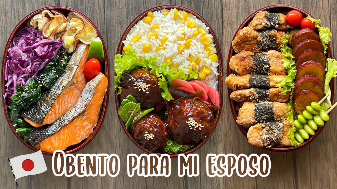 【Vlog】Almuerzos para llevar #7-9 | Almuerzo saludable japonés | Comida Japonesa