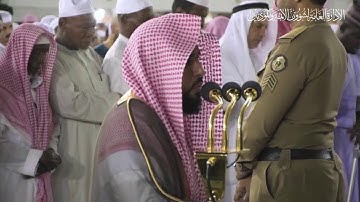 (تسجيل من داخل الحرم) تلاوة عذبة للشيخ عبدالله الجهني من آخر سورتي التوبة ويونس ١٢-١-١٤٤١ هـ