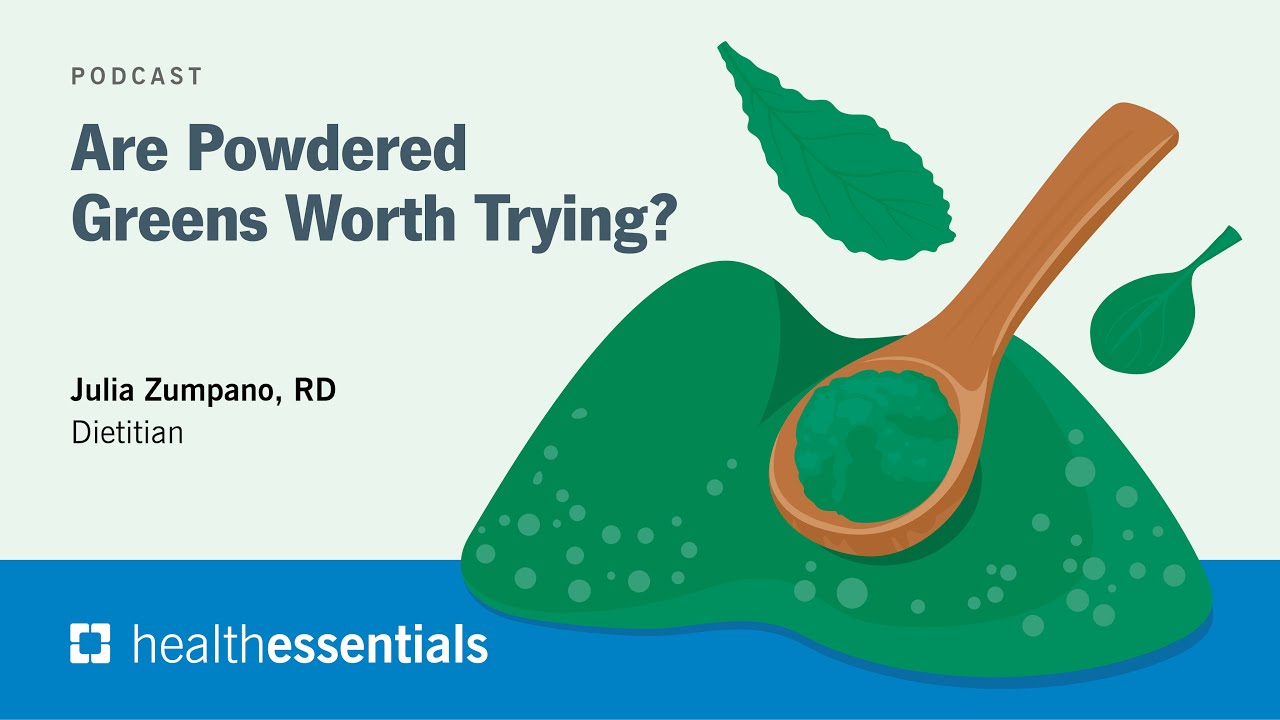 Are Powdered Greens Worth Trying? Julia Zumpano, RD YouTube