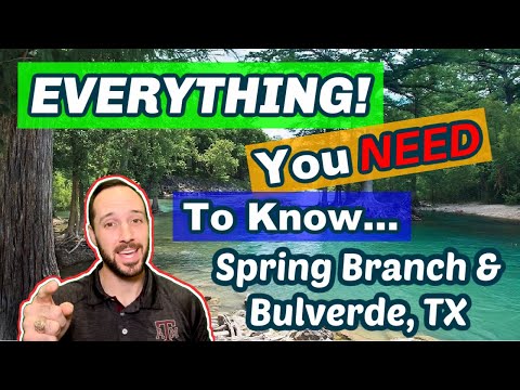 Pros and Cons of Living in Bulverde and Spring Branch Texas!