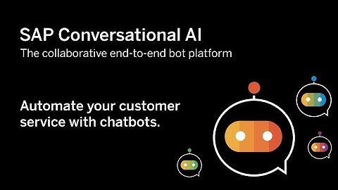 SAP Conversational AI 1.1