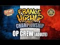 Op crew  hhifrance 2019  categorie adulte 2eme place