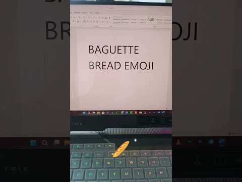 Msword Symbol baguette bread emojishorts computer tipsandtricks msword msoffice trendingshorts