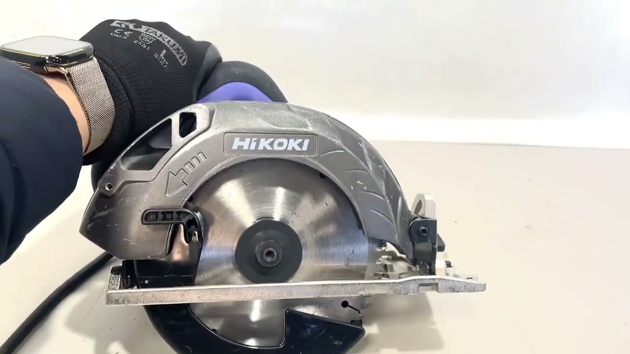 HiKOKI ハイコーキ 165mm ブレーキ付き 丸のこ マルノコ FC6MA3 動作