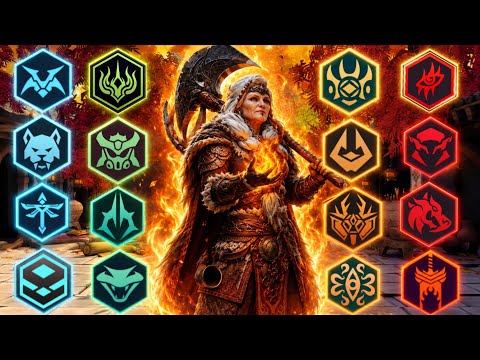 Shadow Fight 3 - Flame Bear Nonna vs All 16 Legendary Sets