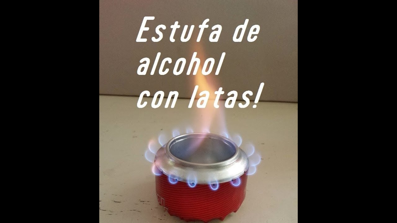 Estufa de alcohol con latas! DIY | NQUEH - YouTube