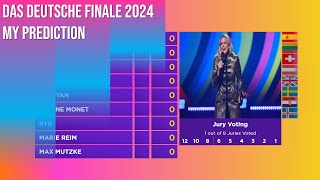 🇩🇪 Das Deutsche Finale 2024 | My Prediction