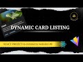 Dynamic Card Component | Original Tech Tonic | React Project #9